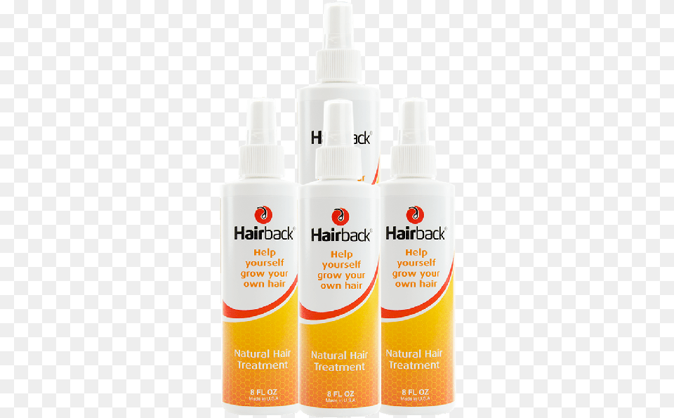Hairback 1 Year Supply Cosmetics, Bottle, Food, Ketchup, Can Free Png Download