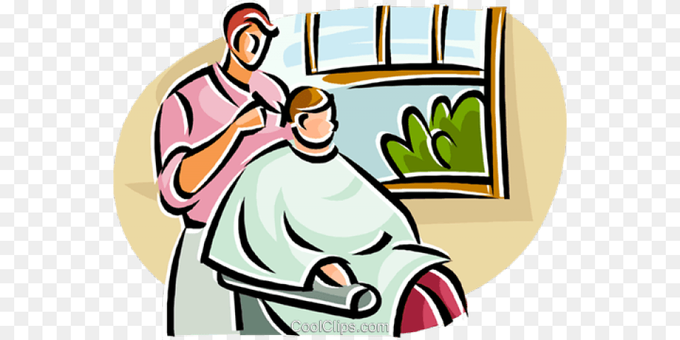 Haircut Clipart Female Barber, Hairdresser, Person, Baby, Face Free Png