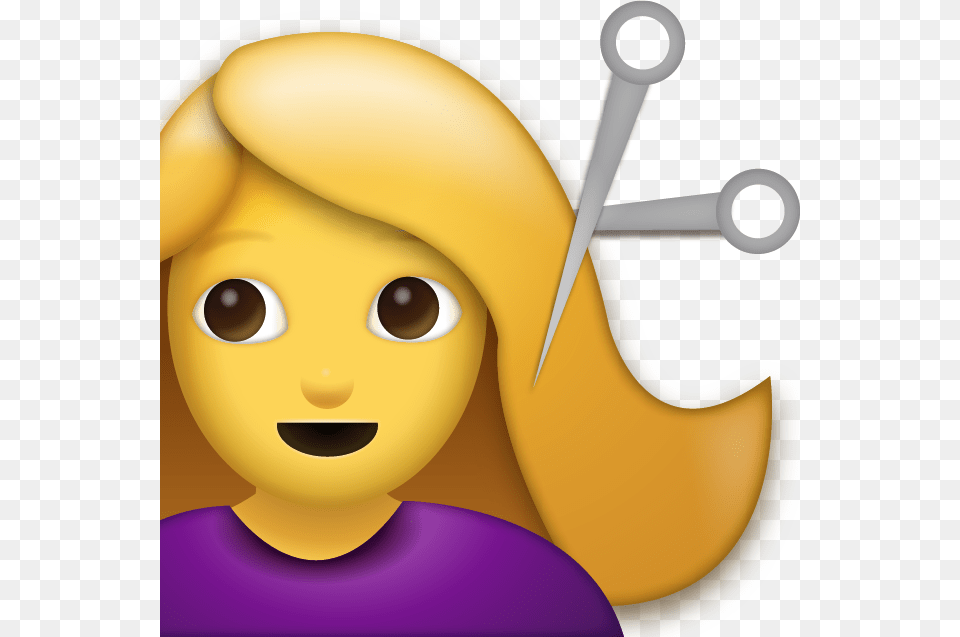 Haircut Emoji, Face, Head, Person Png Image