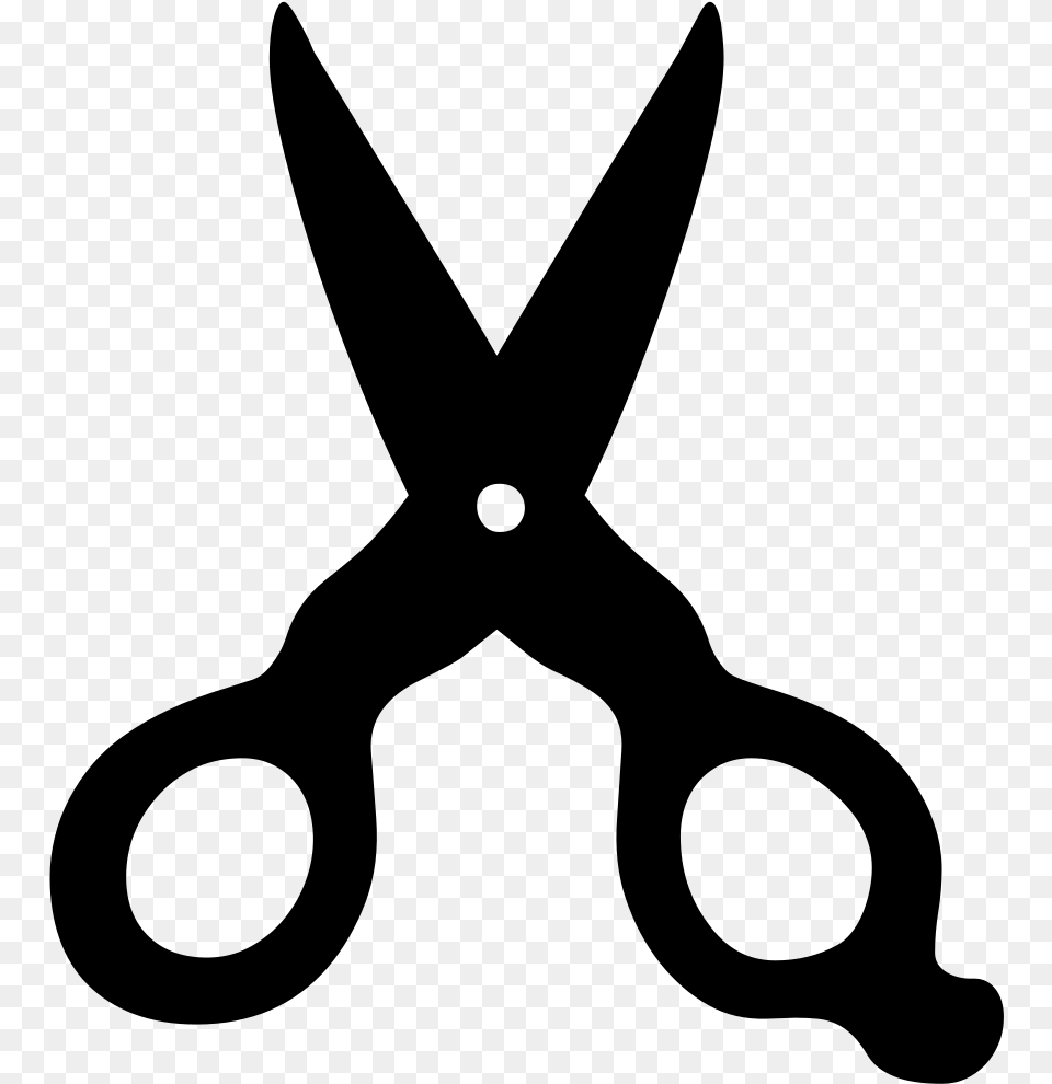 Haircut Scissor, Gray Free Transparent Png