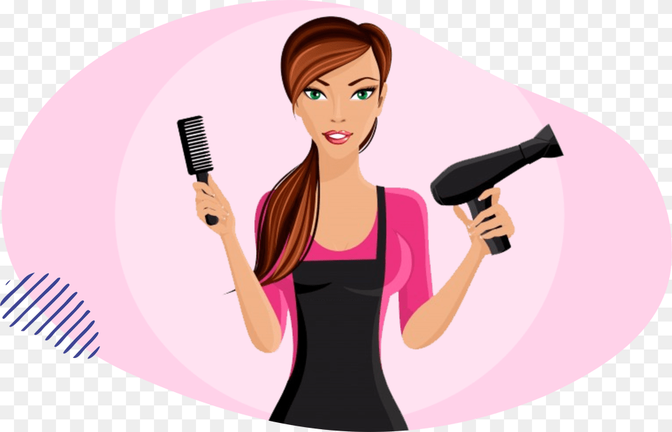 Hairdresser, Adult, Person, Female, Woman Png Image