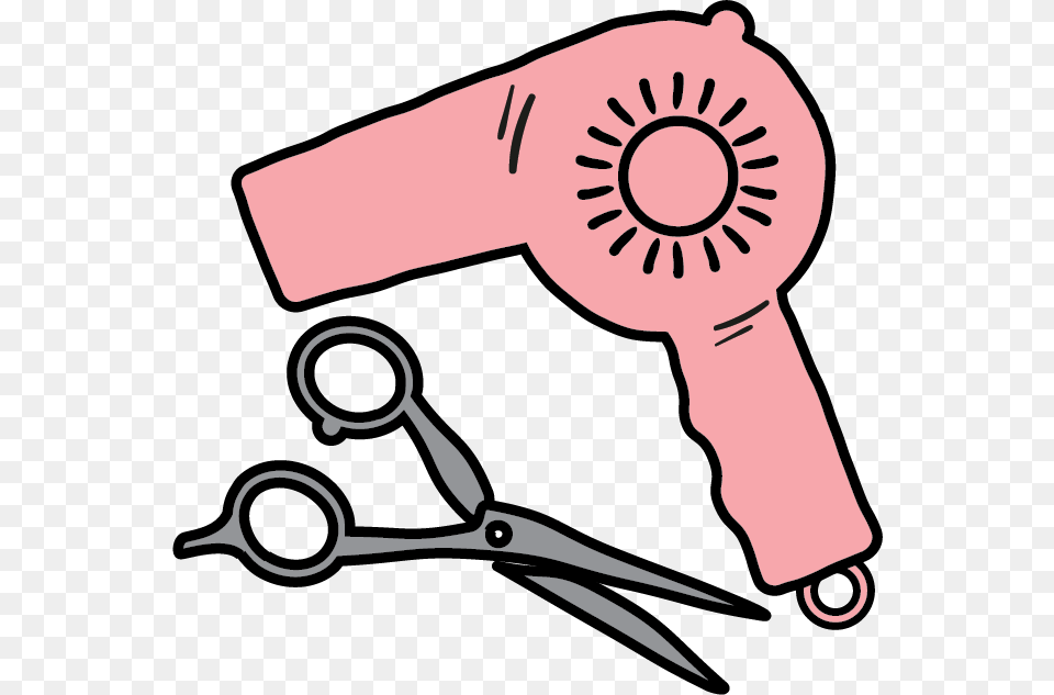 Hairdresser Icon Hair And Beauty Clipart, Device, Appliance, Electrical Device, Blow Dryer Png