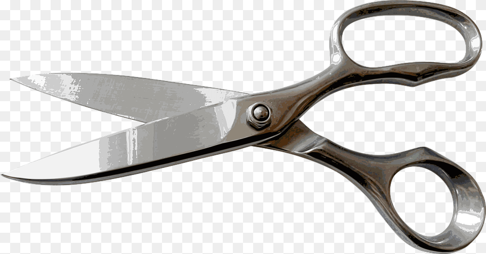 Hairdresser Scissors, Blade, Shears, Weapon, Dagger Png Image