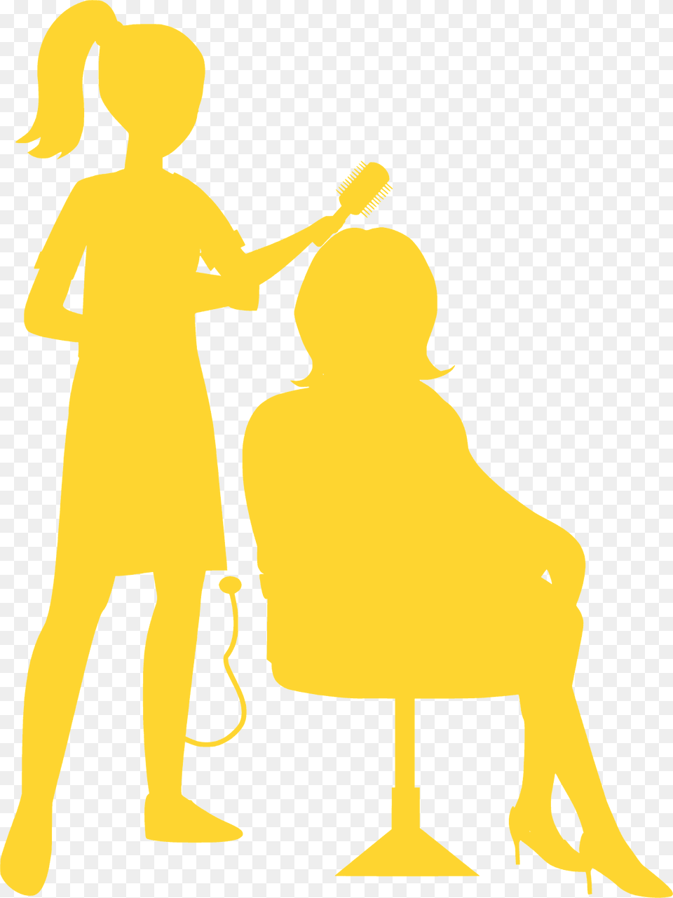 Hairdresser Silhouette, Person, Baby, Clothing, Coat Free Transparent Png