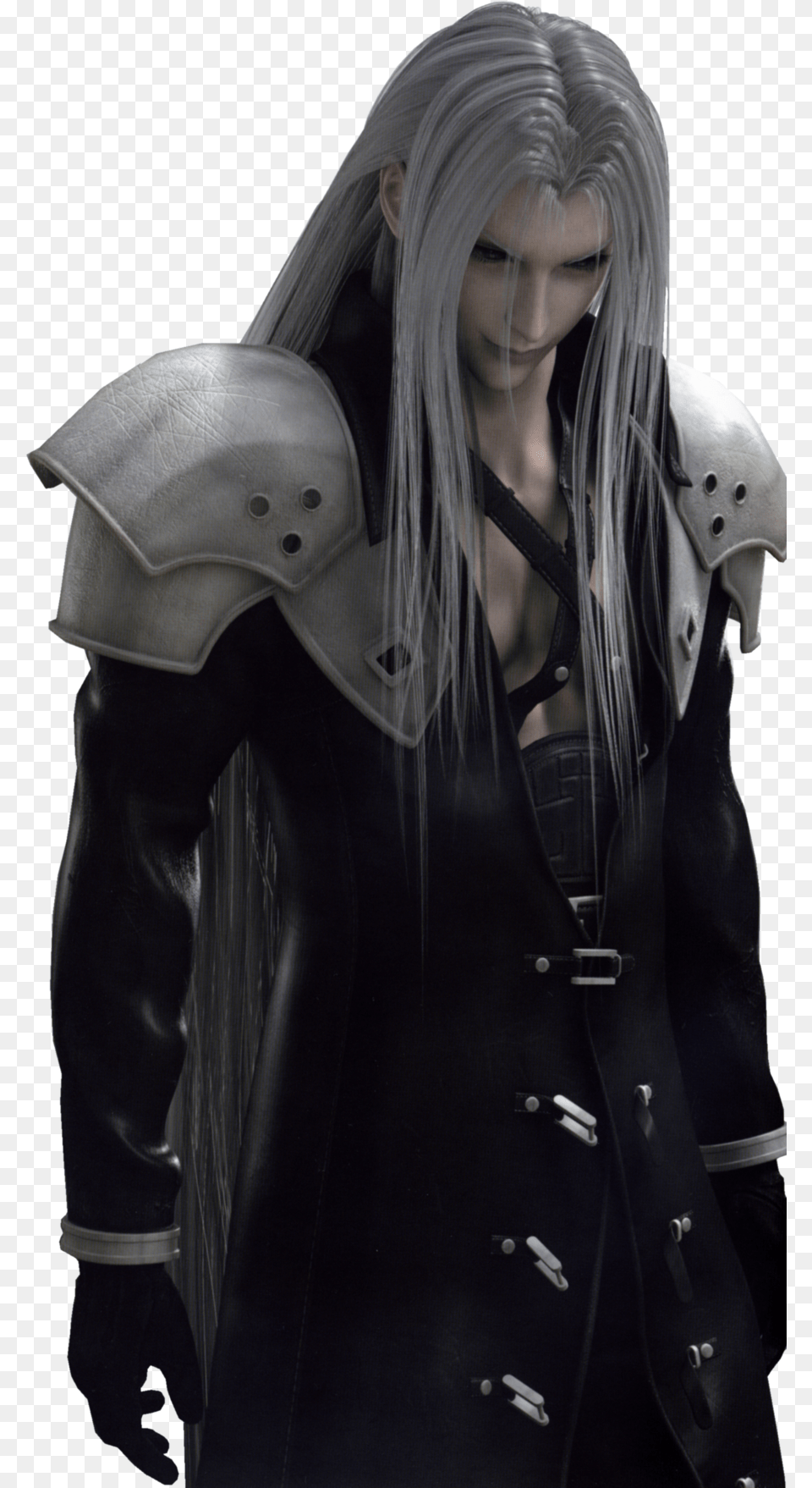 Hairfictional Characterhood Sephiroth Final Fantasy Poster, Adult, Person, Female, Woman Free Transparent Png