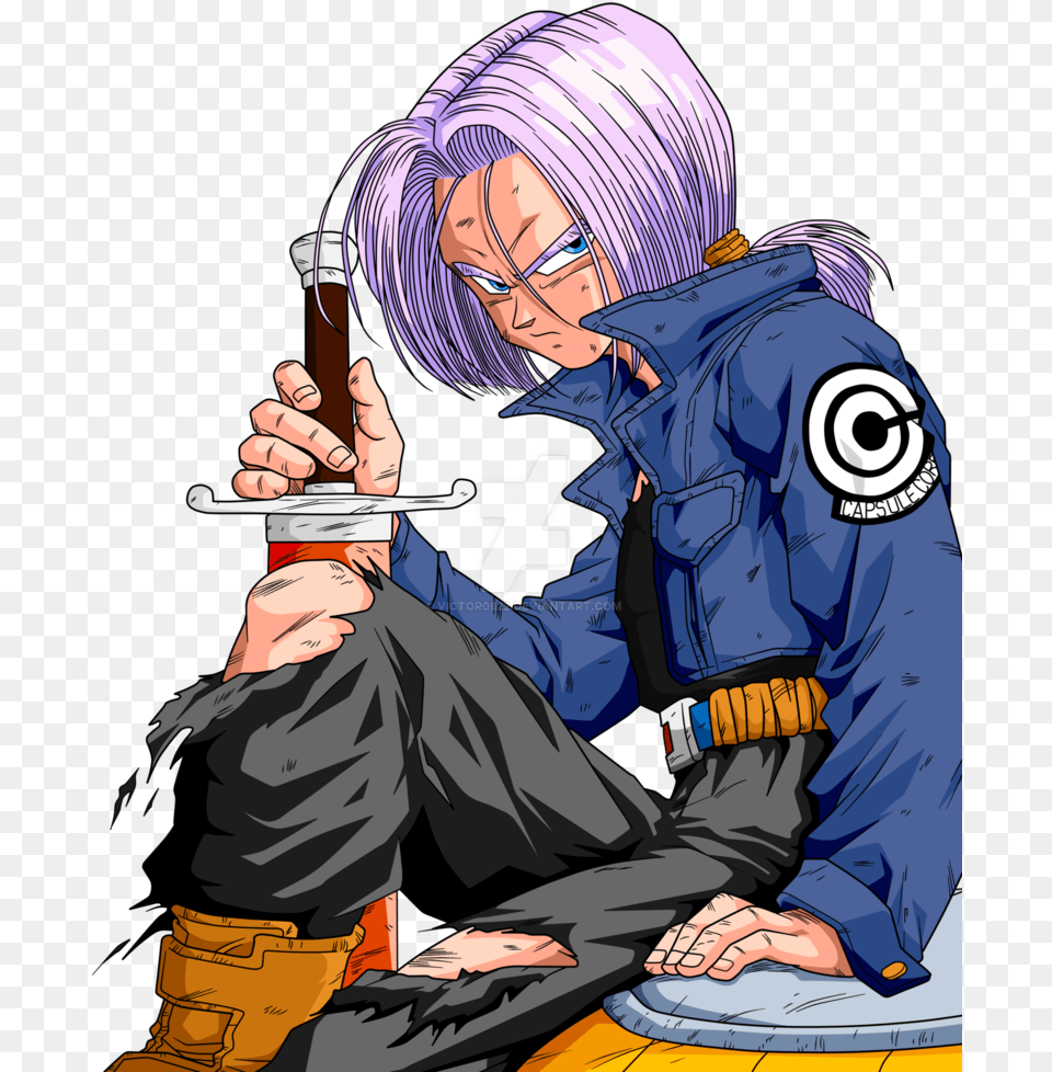 Hairfictional Future Trunks, Book, Comics, Publication, Adult Png