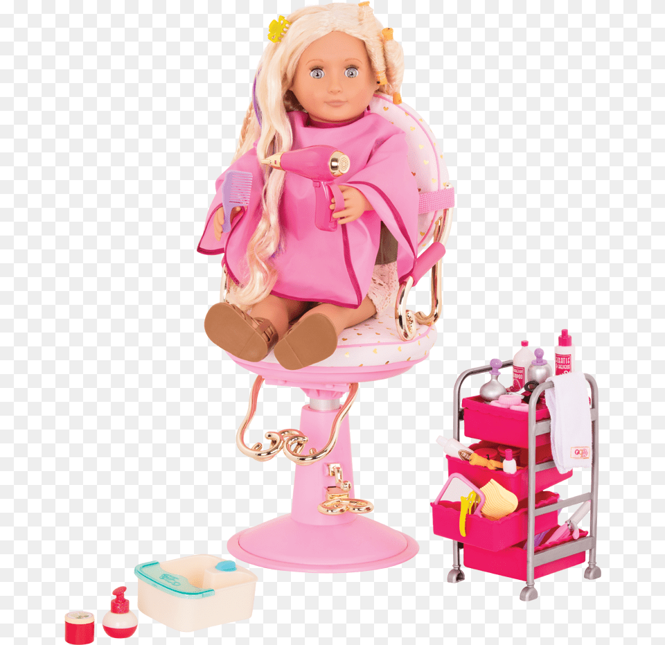 Hairplay Bundle With Pia Doll, Toy, Figurine, Barbie, Face Png