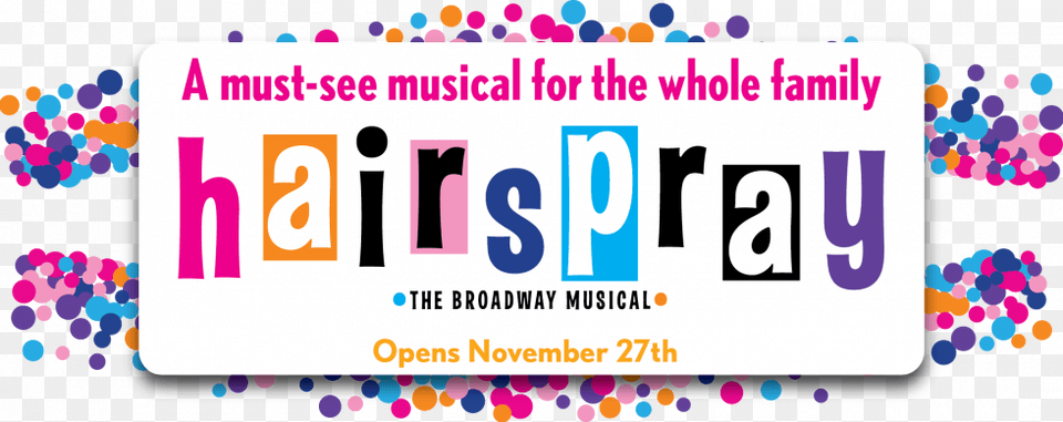 Hairspray The Musical, License Plate, Transportation, Vehicle, Text Free Transparent Png