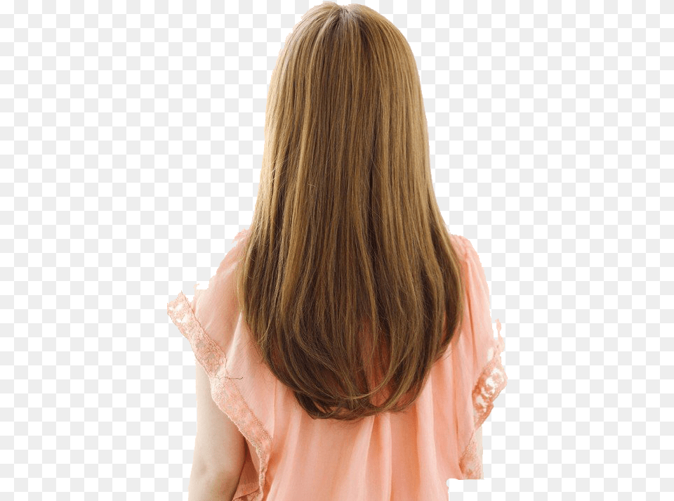 Hairstyle Long Hair Girl Back Hair, Adult, Female, Person, Woman Free Transparent Png