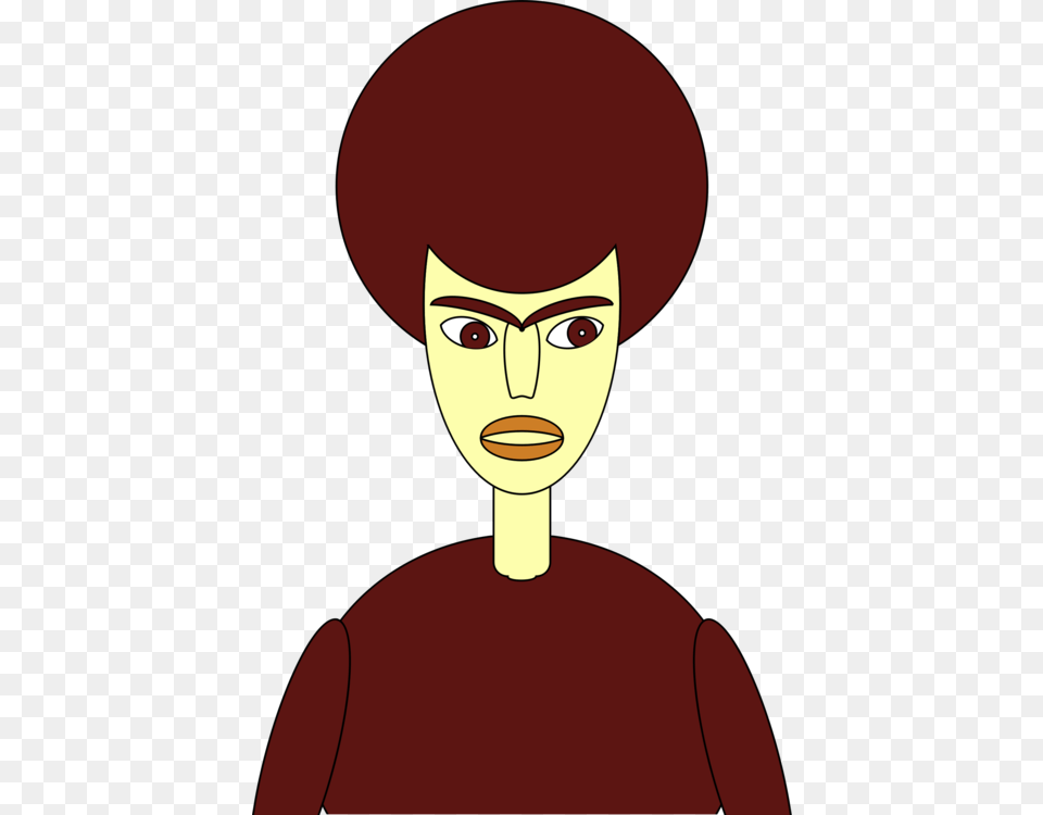 Hairstyleartfacial Hair Cartoon Brown Hair Teenager, Adult, Person, Woman, Female Free Transparent Png