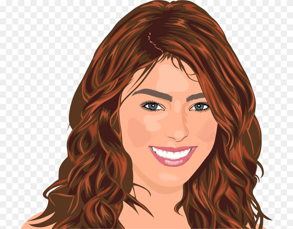 Hairstylecheekchin Red Haired Woman Cartoon, Adult, Portrait, Photography, Person Png