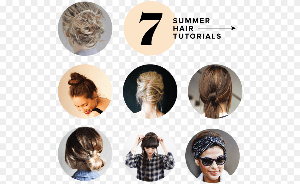 Hairstyles To Stay Cool In Summer, Accessories, Sunglasses, Photography, Person Free Png