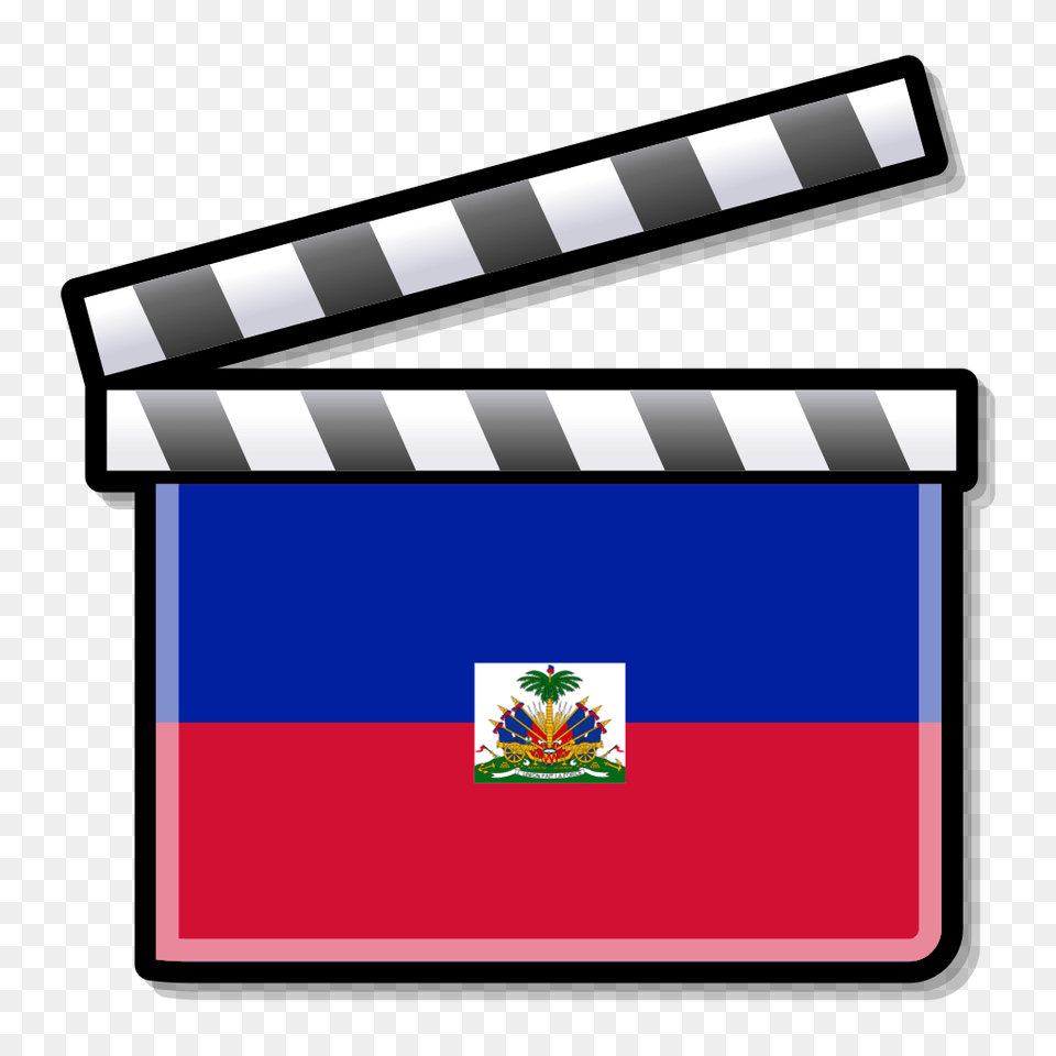 Haiti Film Clapperboard, Flag Png Image