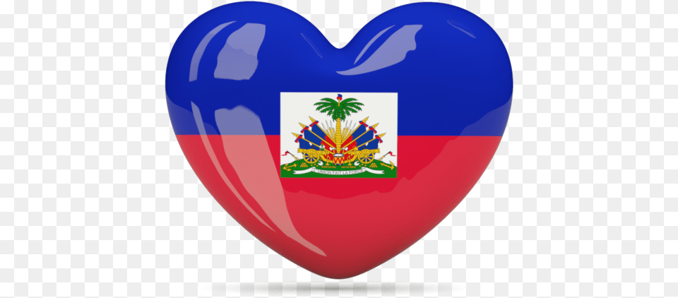 Haiti Flag 2 Haiti Heart Flag, Balloon, Logo Png Image