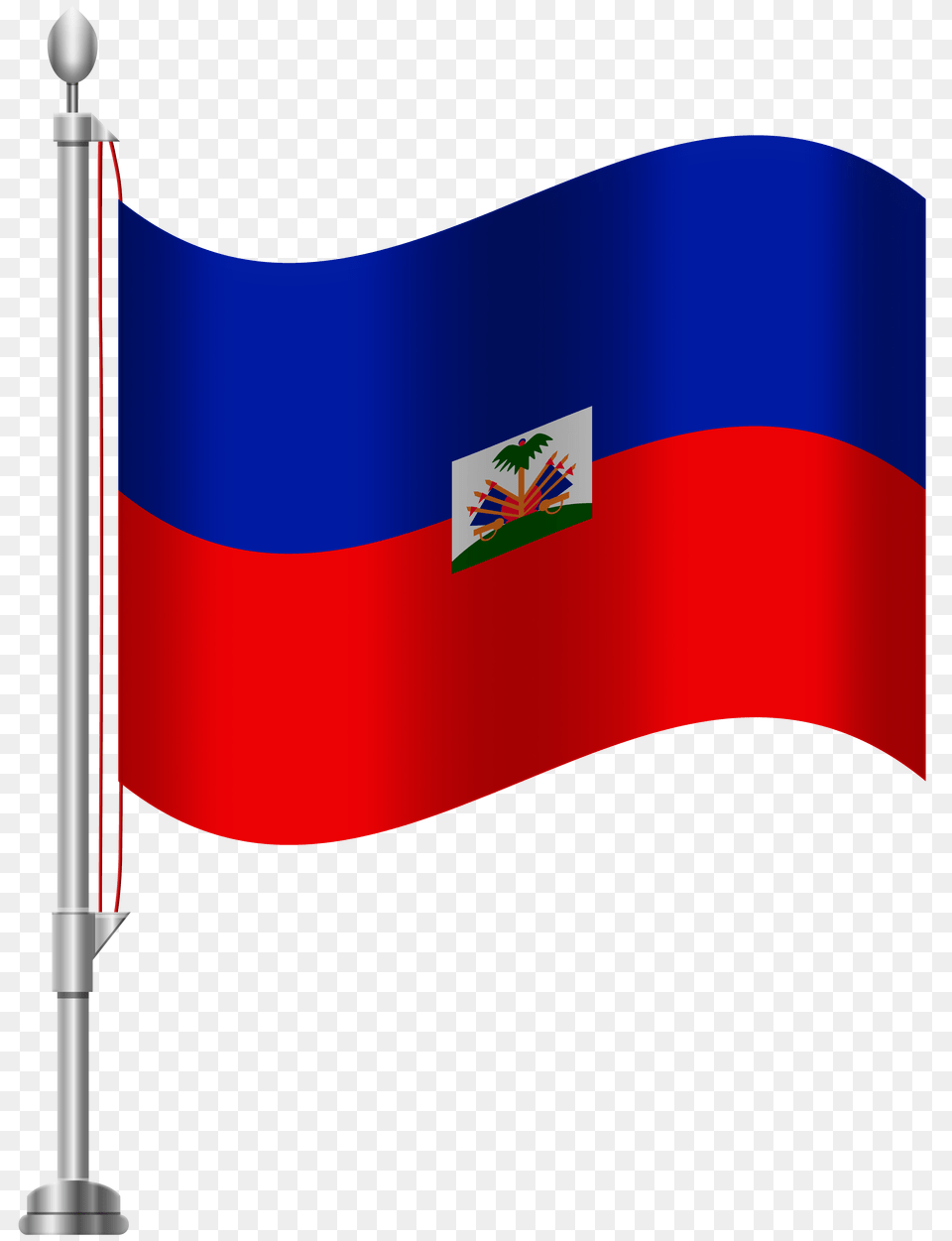 Haiti Flag Clip Art Free Png