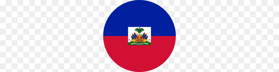Haiti Flag Clipart, Logo, Disk, Leaf, Plant Free Png Download