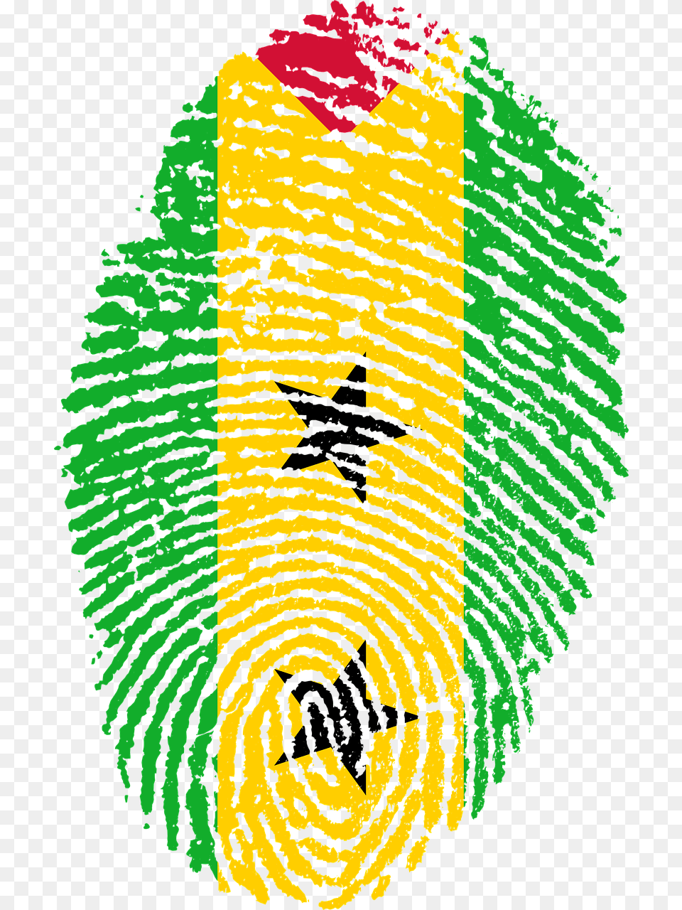 Haiti Flag Fingerprint, Logo, Symbol, Animal, Mammal Png Image