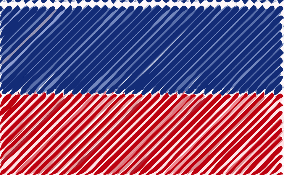 Haiti Flag Linear Clipart, Airmail, Envelope, Mail Png