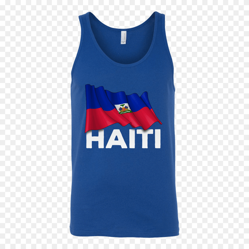 Haiti Flag Tank In Products Haiti Haiti Flag, Clothing, Tank Top Png Image