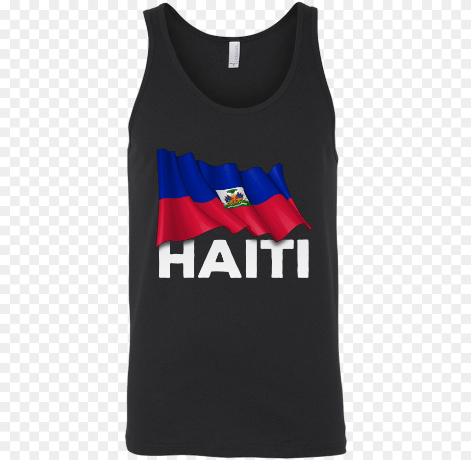 Haiti Flag Tank Shirt, Clothing, Tank Top Png