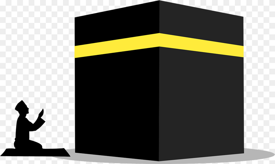 Hajj Kaaba Mecca Kaba Silhouette, Kiosk Free Transparent Png