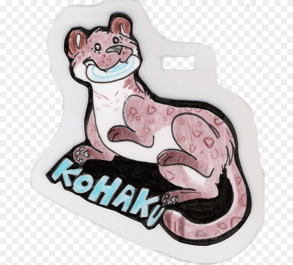 Haku Derp Badge By Djsammehfox Cartoon, Animal, Canine, Dog, Mammal Png Image