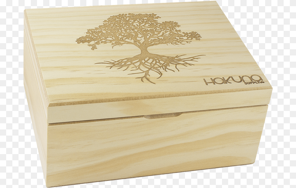 Hakuna Tree Of Life Pine Storage Box Box, Wood, Crate Free Transparent Png