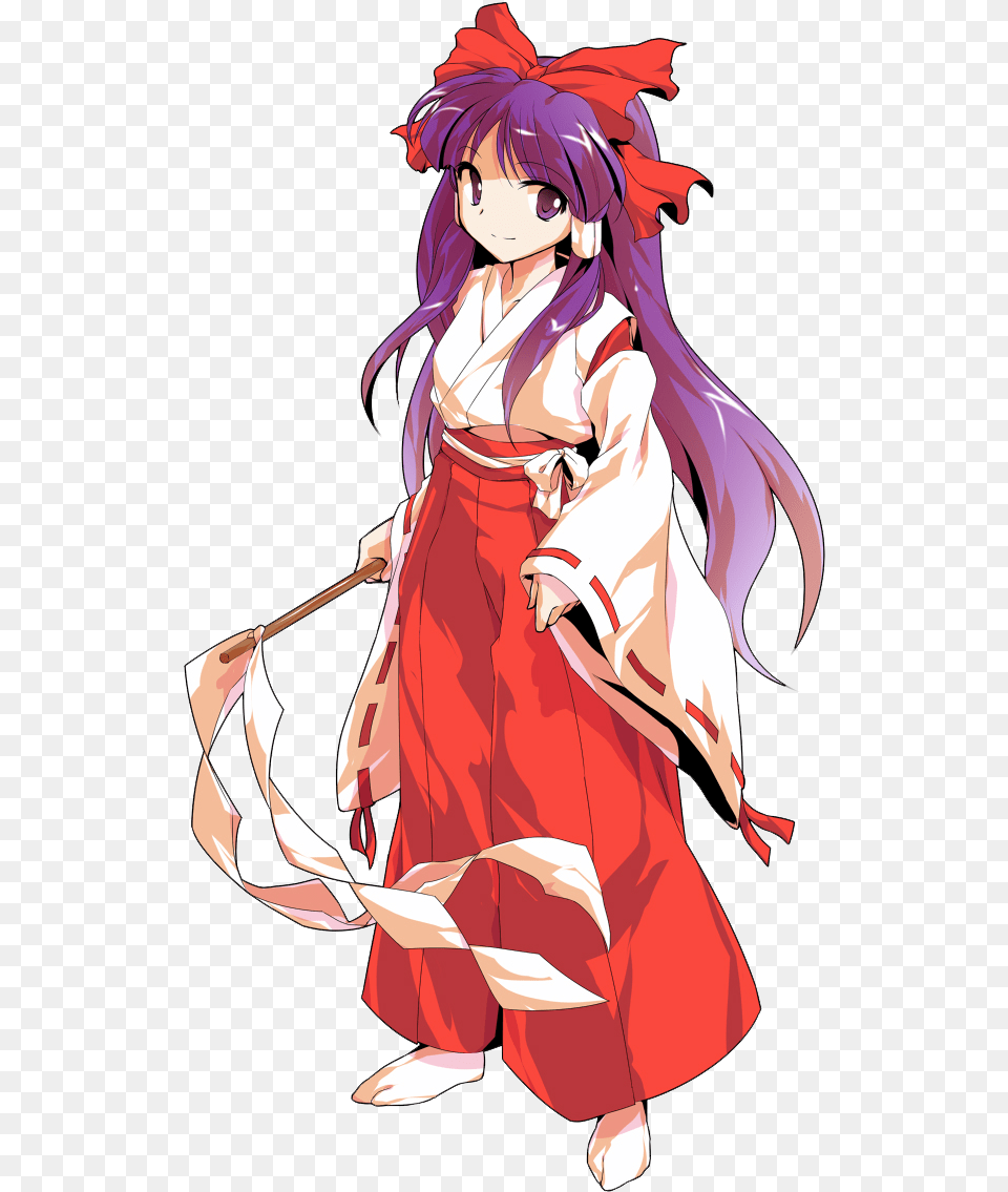 Hakurei Reimu Children Classic Reimu, Publication, Book, Comics, Adult Free Png Download