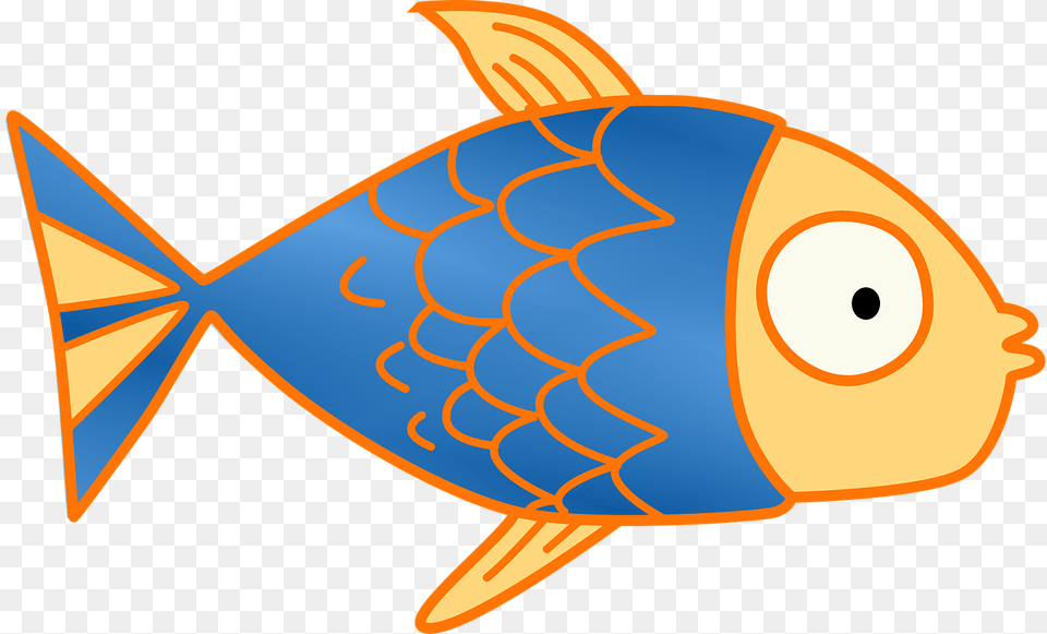 Hal Cliparts Clipart Cute Fish, Animal, Sea Life, Goldfish Free Png