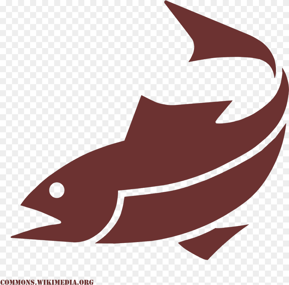 Hal Ikon A Wikimedirl Fish Black And White, Animal, Sea Life, Shark Free Png Download
