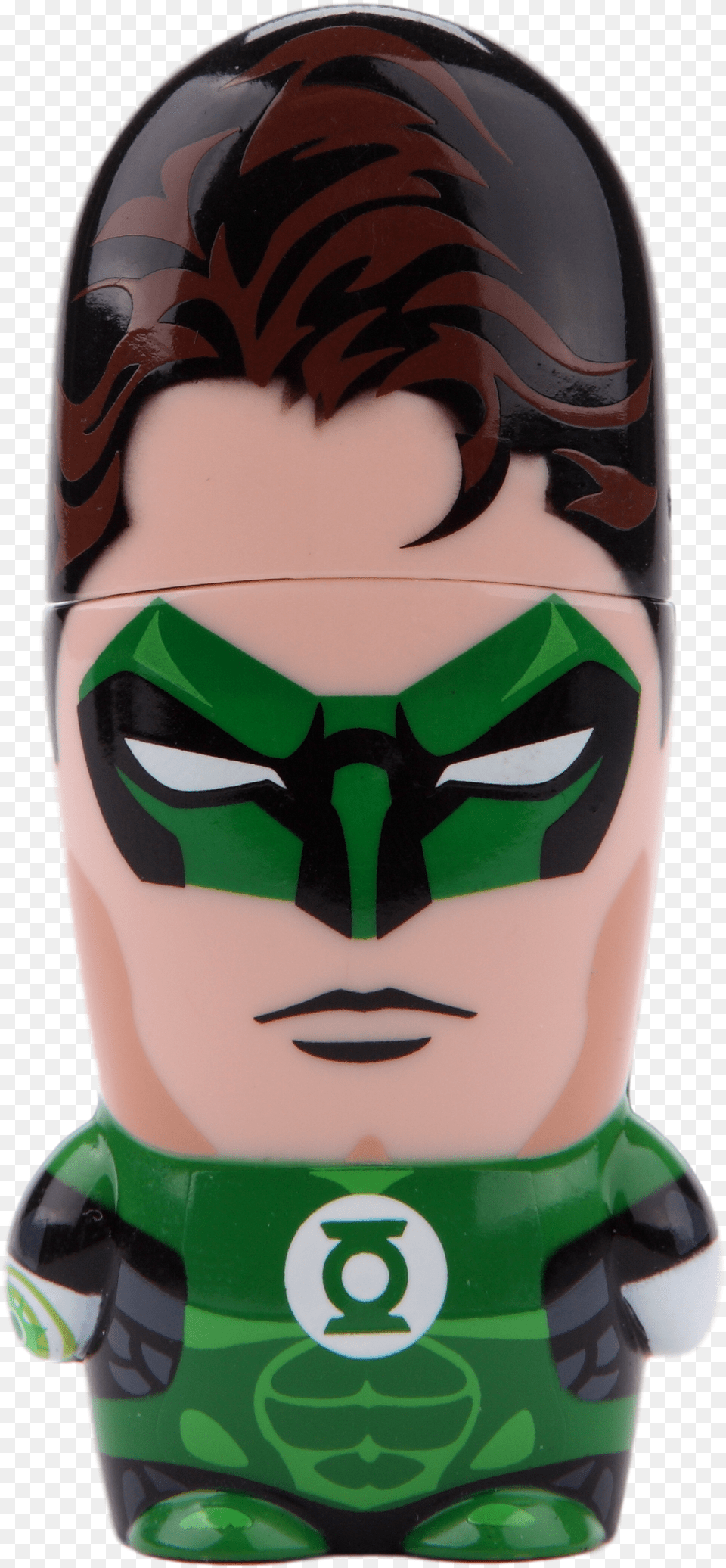 Hal Jordan Green Lantern Mimobot Dc Comics Series Usb Green Lantern, Person, Cosmetics Png