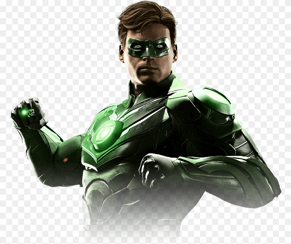 Hal Jordan Injustice 2 Green Lantern, Adult, Male, Man, Person Free Png