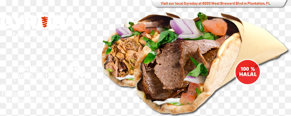 Halal Lamb Over Rice Boiled Beef, Food, Sandwich, Bread, Sandwich Wrap Png Image