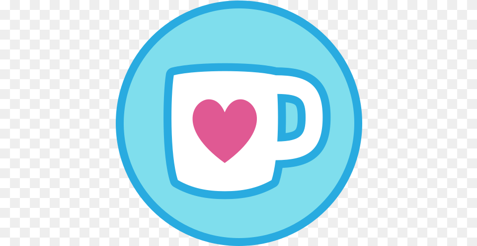 Haley Halcyonu0027s Social Links Heart Ko Fi Logo Transparent, Cup, Disk Free Png