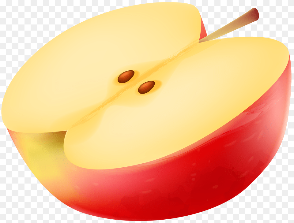 Half Apple Clip Art Png Image