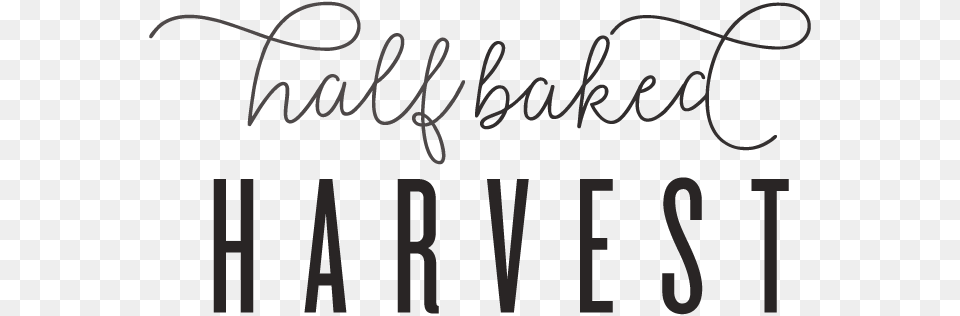 Half Baked Harvest Logo, Text, Blackboard Free Transparent Png