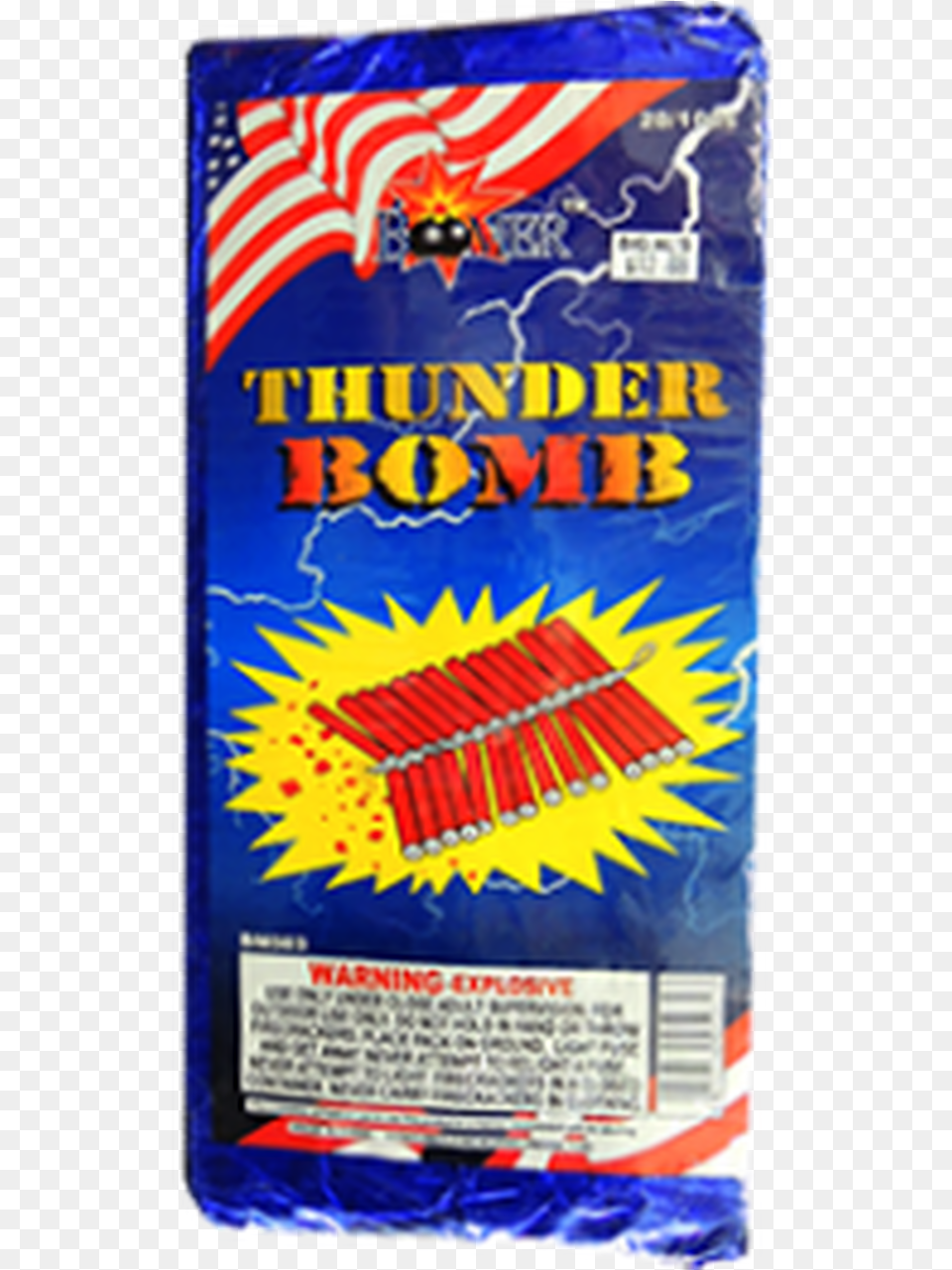 Half Brick Of Firecrackers Thunderbomb Firecracker, Can, Tin Free Transparent Png