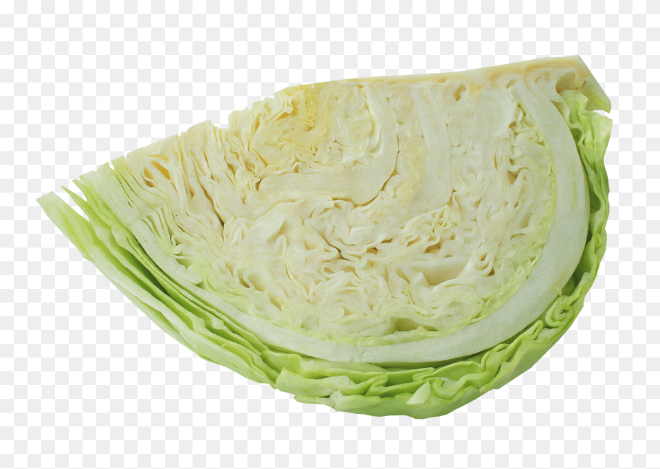 Half Cabbage, Food, Leafy Green Vegetable, Plant, Produce Free Transparent Png