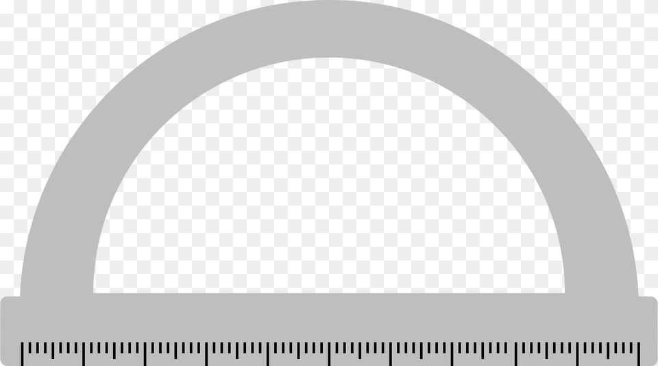 Half Circle Ruler Clipart, Arch, Architecture Png