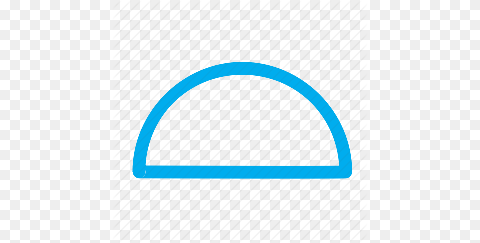 Half Circle Semi Circle Shapes Icon, Device Png