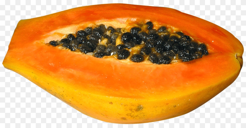 Half Cut Papaya Image, Food, Fruit, Plant, Produce Free Png