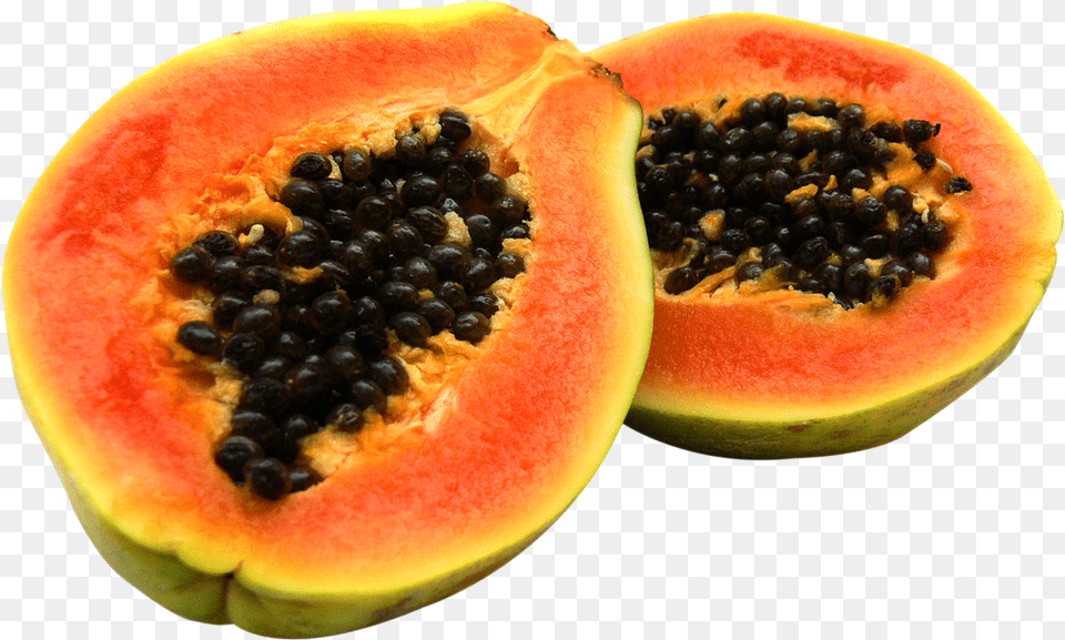 Half Cut Papaya Image, Food, Fruit, Plant, Produce Png