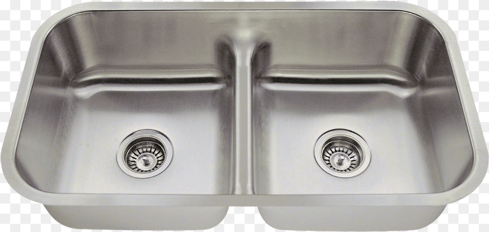 Half Divide Stainless Steel Kitchen Sinktitle Double Basin Undermount Stainless Steel Kitchen Sink, Double Sink, Car, Transportation, Vehicle Free Png Download