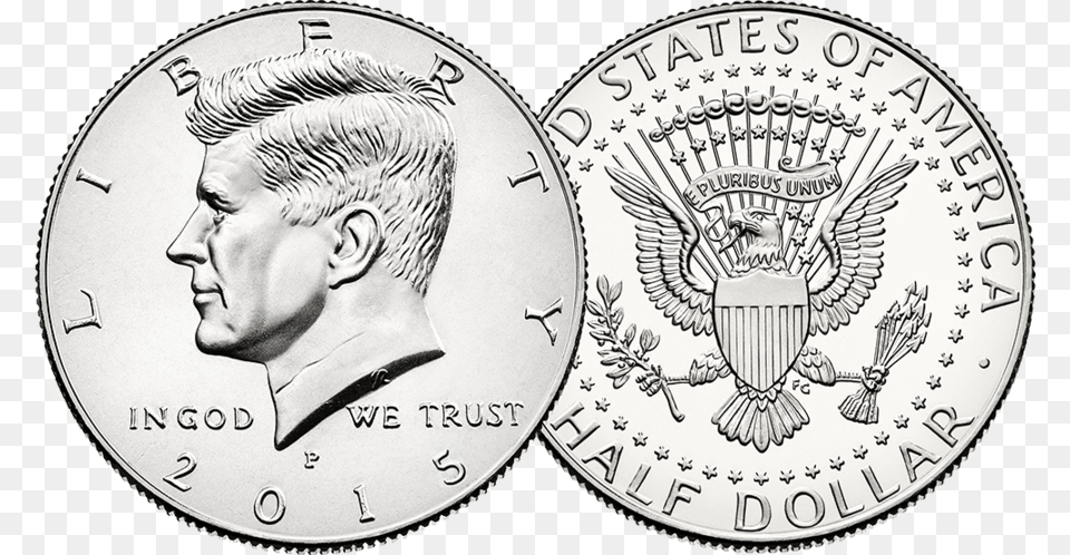 Half Dollar Coin Clipart United States Mint Kennedy 2017 Kennedy Half Dollar, Adult, Man, Male, Person Free Png Download