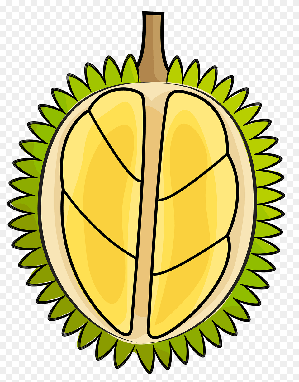 Half Durian Clipart, Food, Fruit, Plant, Produce Png