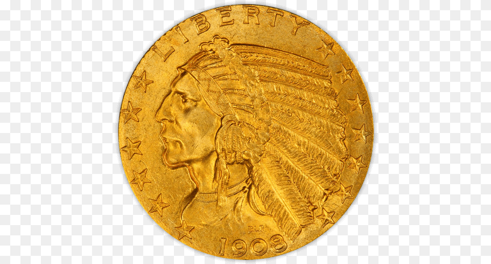 Half Eagle El Florin Moneda, Gold, Face, Head, Person Png Image