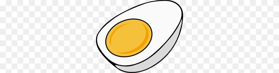 Half Egg Clip Art, Food, Disk Free Png Download