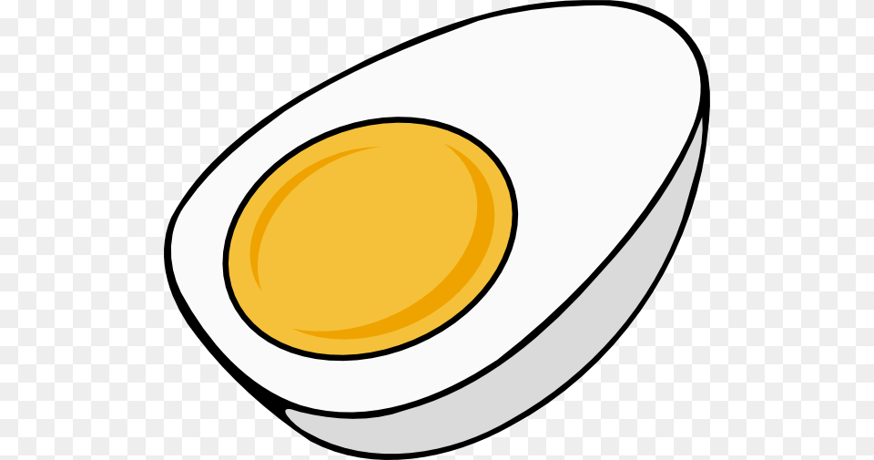 Half Egg Clip Art, Food, Disk Free Png Download