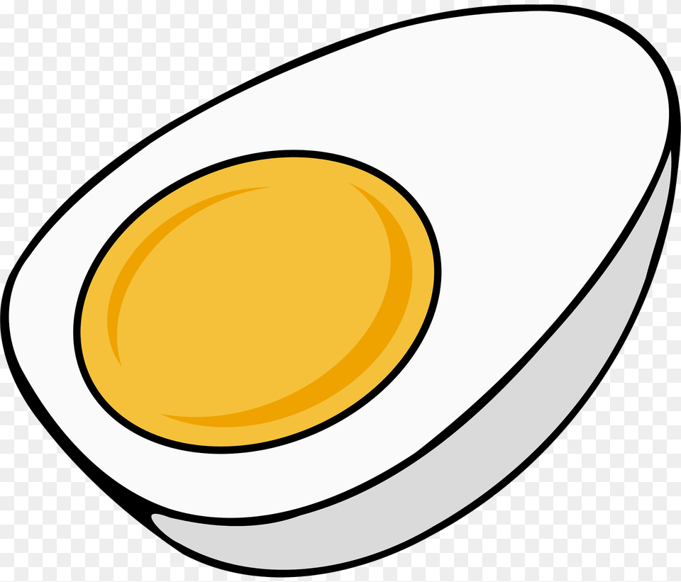 Half Egg Clipart, Food, Disk Png