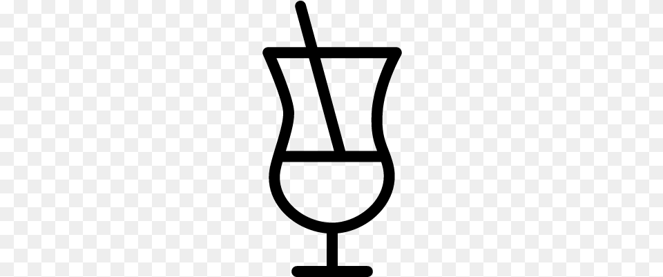 Half Filled Cocktail Glass Vector Cocktail Glass Icons, Gray Free Png Download